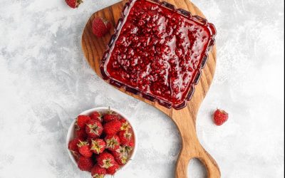 Confiture de fraise aux graines de chia